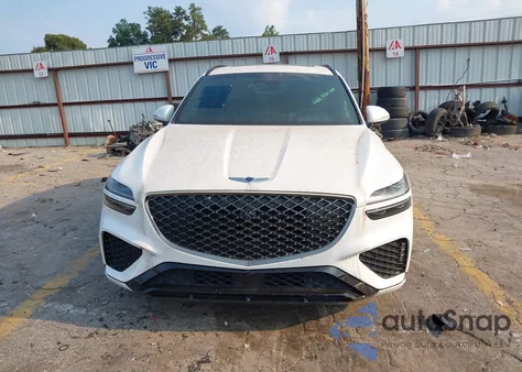 2022 Genesis Gv70 3.5T Awd Sport из США, поврежденный, VIN KMUMCDTC6NU040733